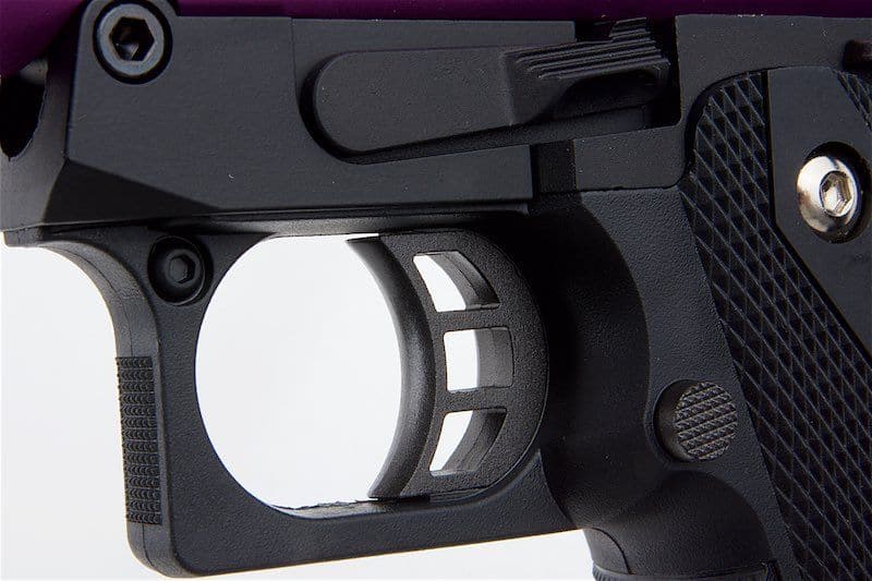 WE Galaxy Hi-Capa 5.1 Typ A GBB Pistole – Lila Slide K Rahmen