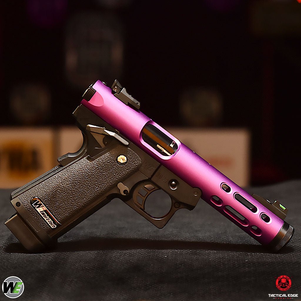 WE Galaxy Hi-Capa 5.1 Typ A GBB-Pistole – Lila Slide R-Rahmen