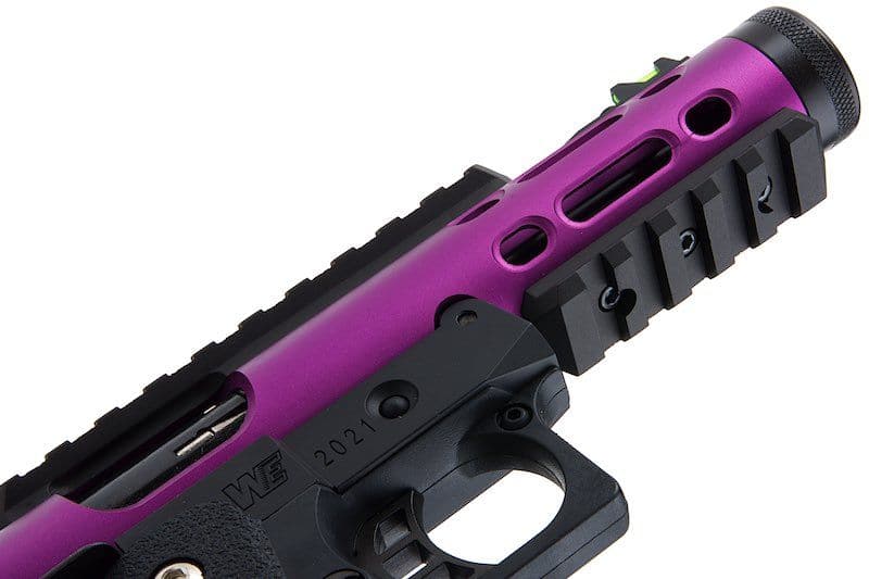 WE Galaxy Hi-Capa 5.1 Typ A GBB-Pistole – Lila Slide R-Rahmen