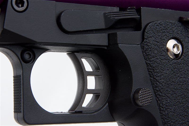WE Galaxy Hi-Capa 5.1 Typ A GBB-Pistole – Lila Slide R-Rahmen