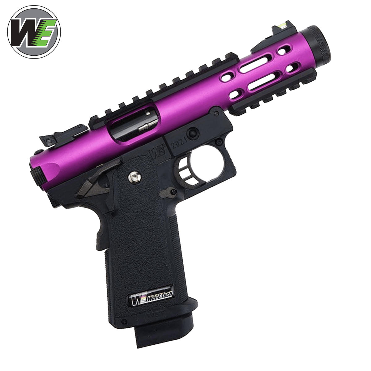 WE Galaxy Hi-Capa 5.1 Typ A GBB-Pistole – Lila Slide R-Rahmen