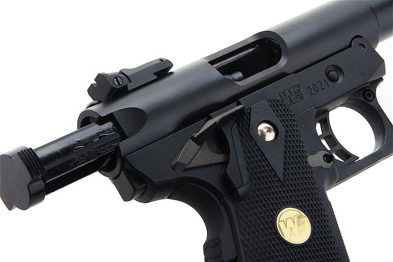WE GBB Galaxy Hi-Capa Series Premium S Slide K GBB Pistole – Schwarz