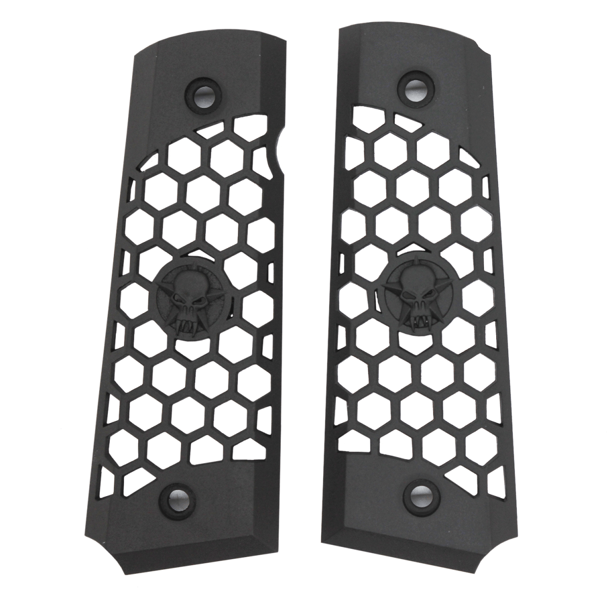 We Tech 1911 Hex Cut Grip – Schwarz