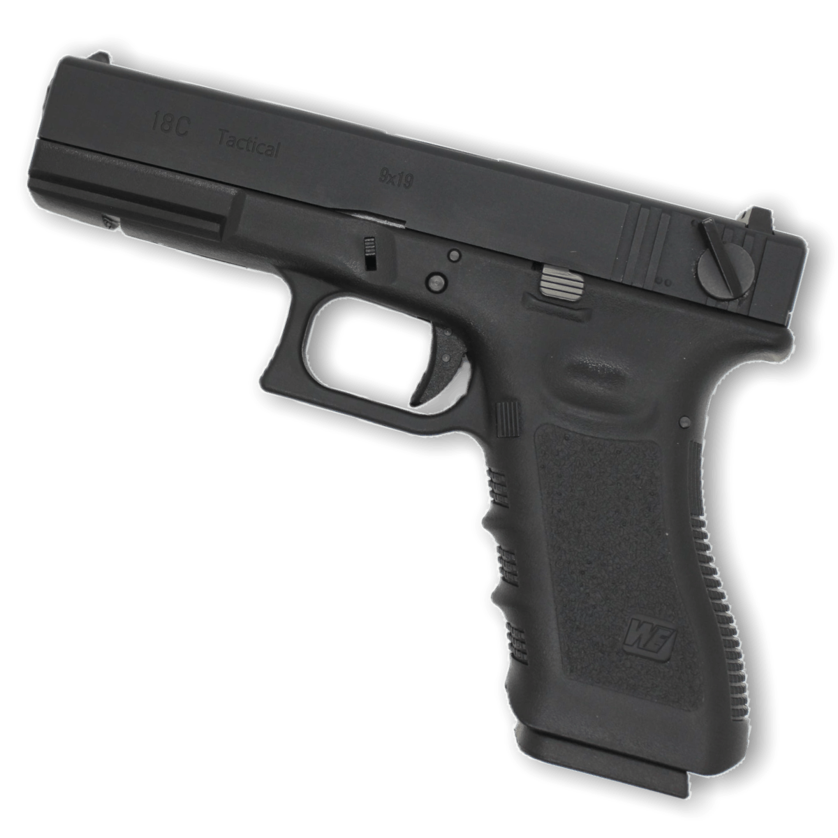 We Tech G-Series G18C Gen 3 Gas Blow Back Pistole – Schwarz