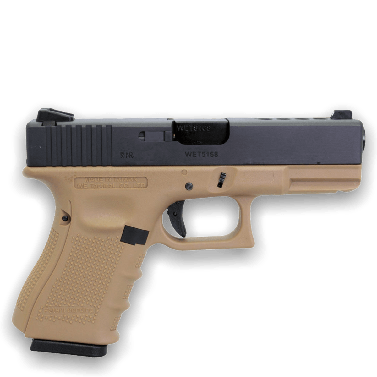 We Tech G-Series G23 Gen 4 Gas Blow Back Pistole – Hellbraun