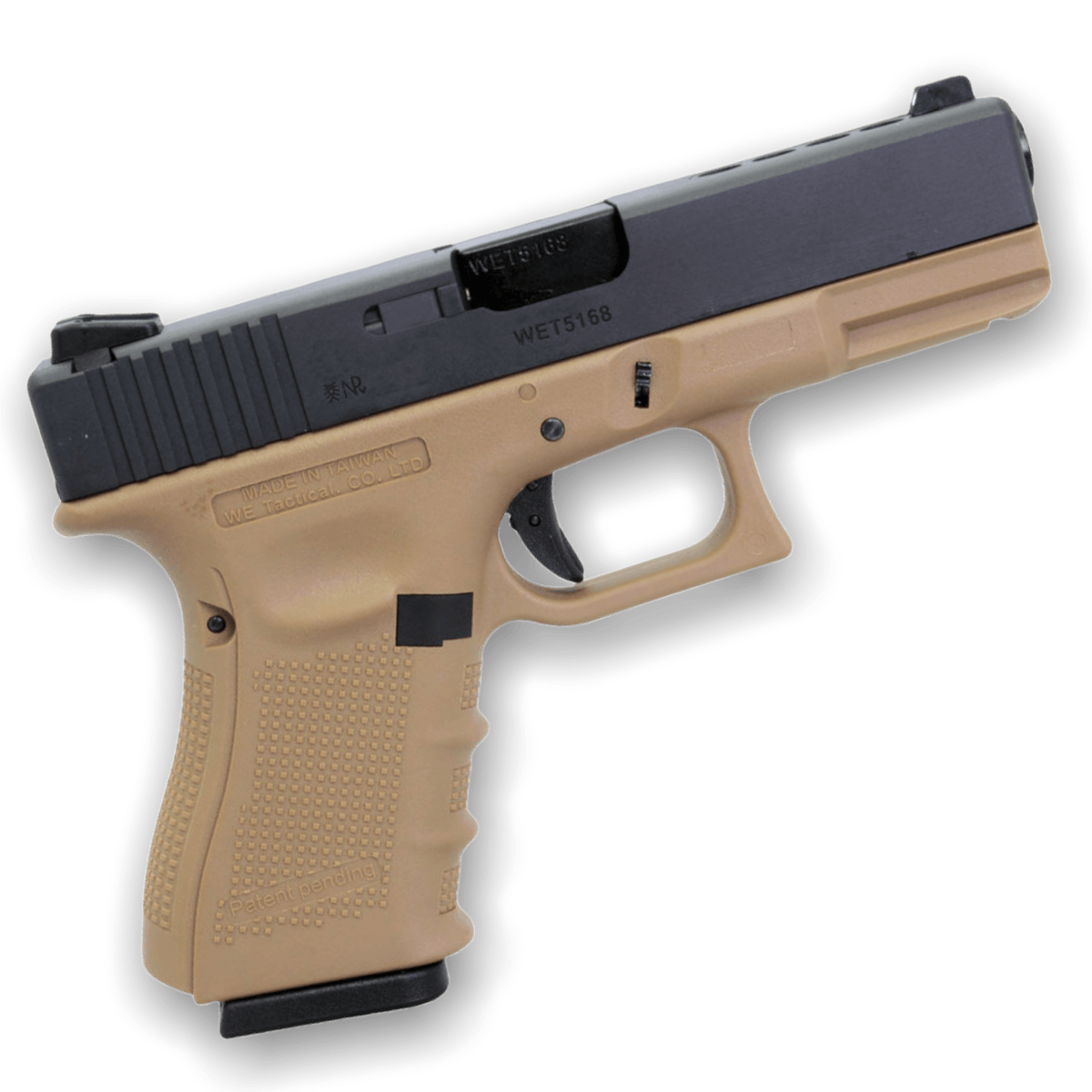 We Tech G-Series G23 Gen 4 Gas Blow Back Pistole – Hellbraun