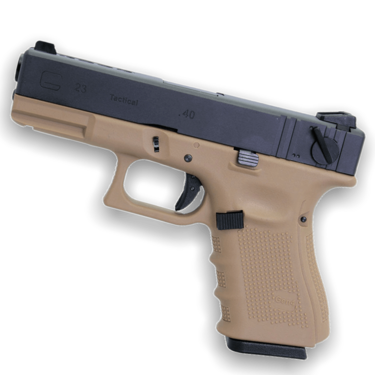 We Tech G-Series G23 Gen 4 Gas Blow Back Pistole – Hellbraun