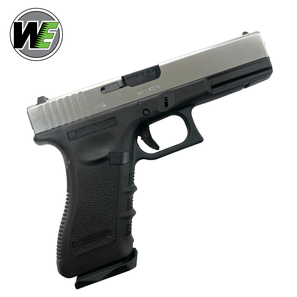 We Tech G17 Gen 3 GBB Gel Blaster – Silber