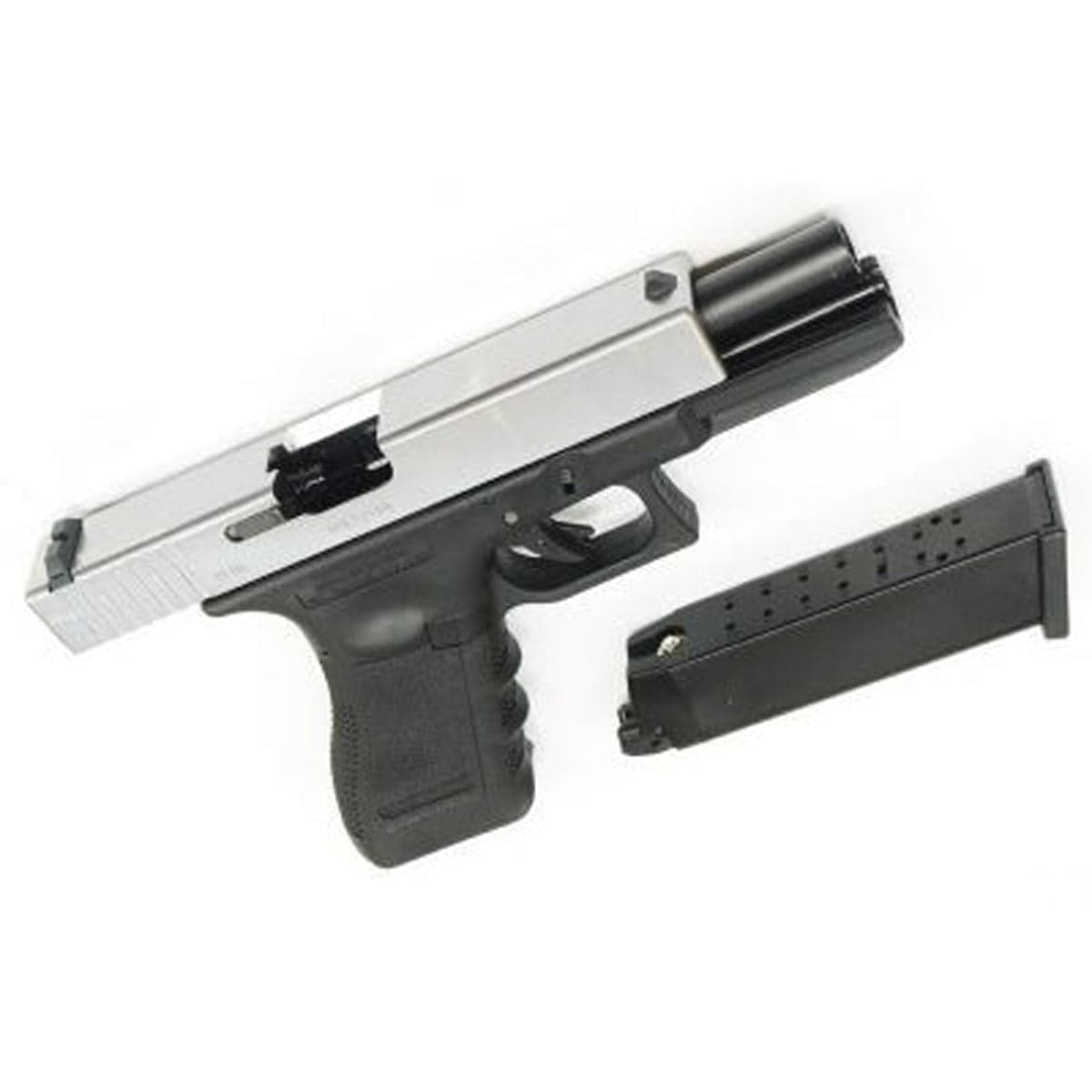 We Tech G17 Gen 3 GBB Gel Blaster – Silber