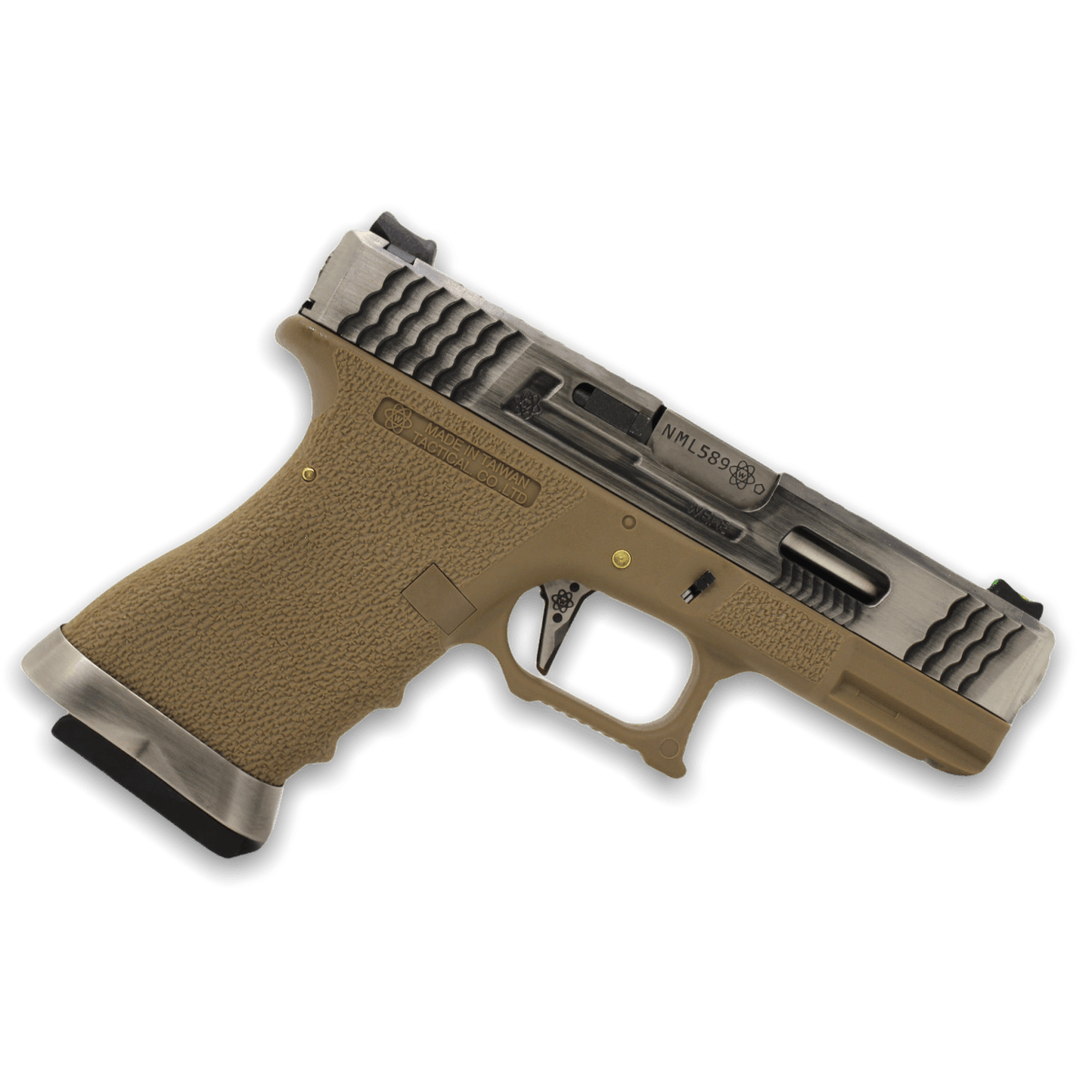 We Tech G19 WET T8 G-Force GBB Gel Blaster (SV/SV/TAN)