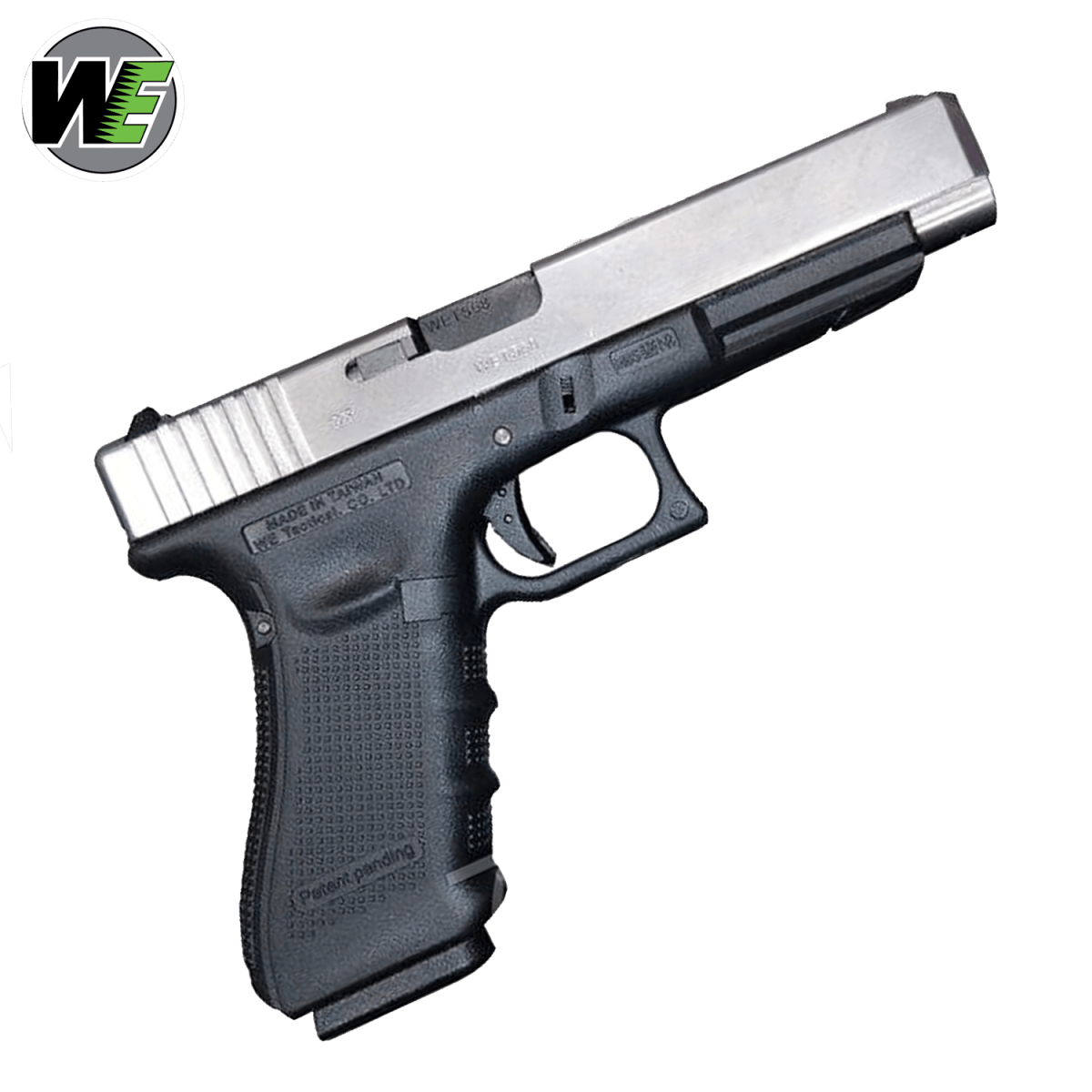 We Tech Glock 34 Gen 3 GBB Pistole – Silber