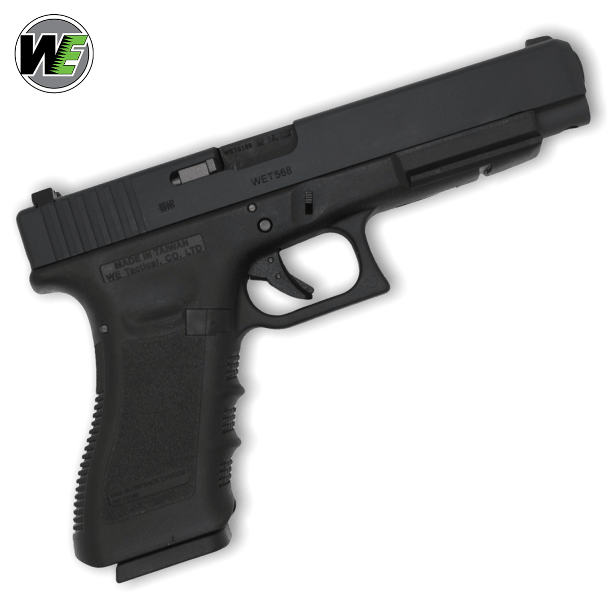 We Tech Glock 35 Gen 3 Gas Blow Back Pistole – Schwarz