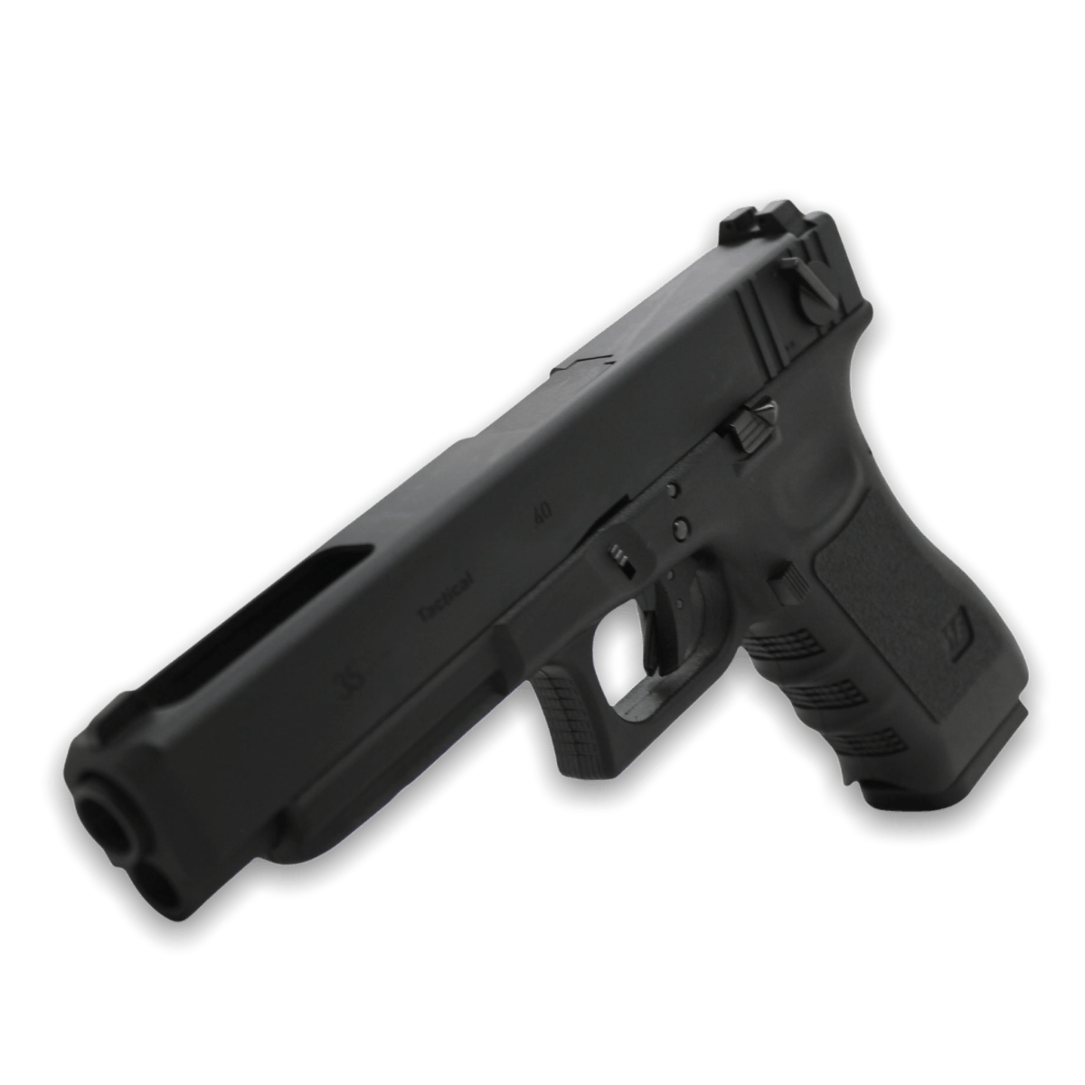 We Tech Glock 35 Gen 3 Gas Blow Back Pistole – Schwarz