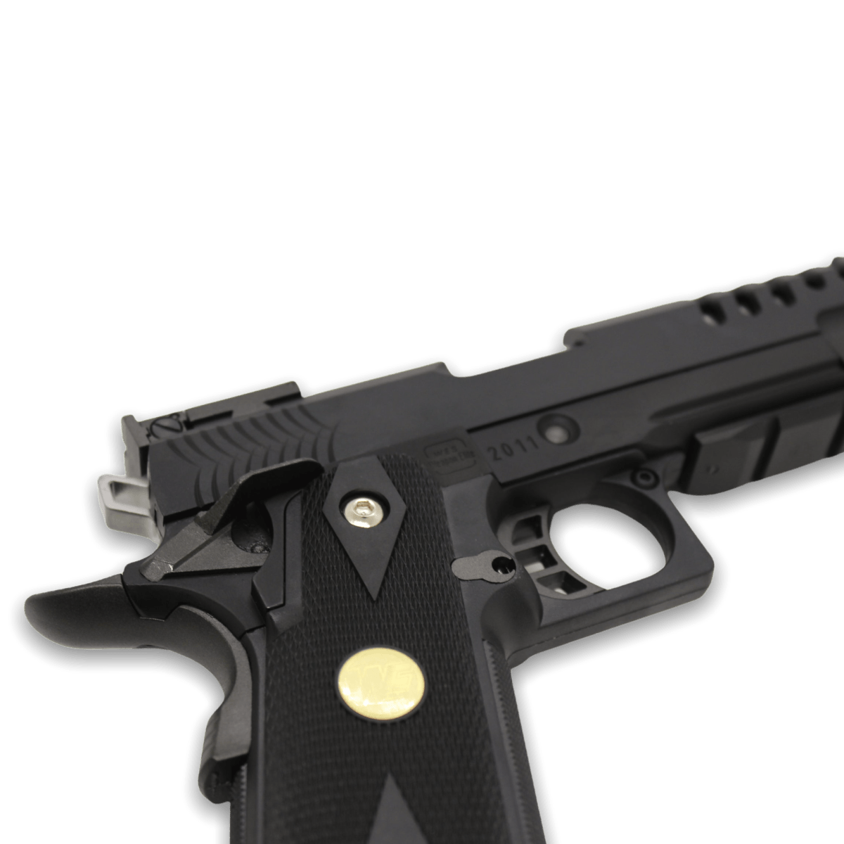 WE-Tech Hi-Capa 5.2 „Hyper Strike“ Gas Blowback Gel Blaster Pistole