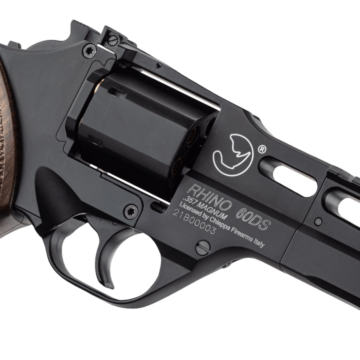 Wingun CHIAPPA RHINO 60DS Co2 Gelsoft Revolver - Schwarz jw