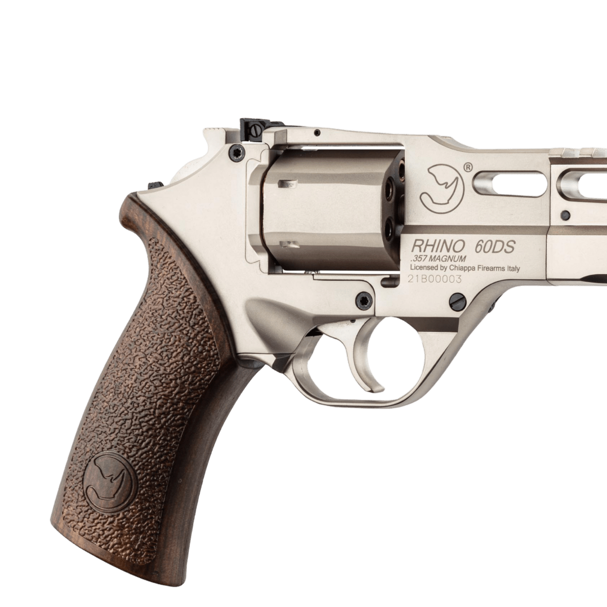 Wingun CHIAPPA RHINO 60DS Co2 Gelsoft Revolver – Chrom