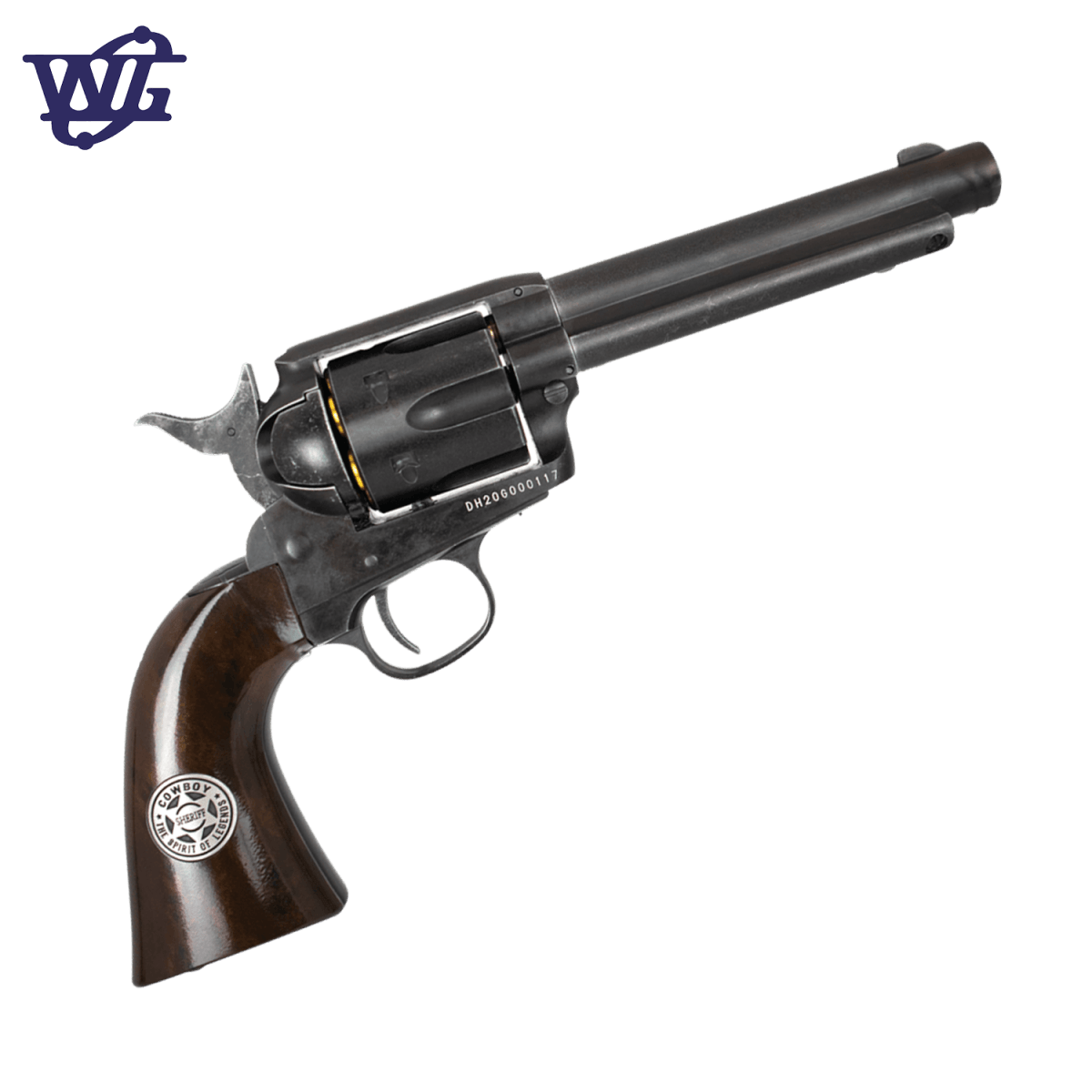 Wingun SAA Peacemaker CO2-Gel-Blaster – Antikschwarz