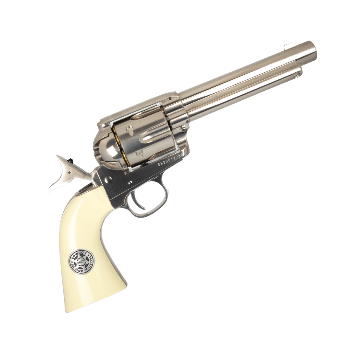 Wingun SAA Peacemaker CO2 Gel Blaster – Nickel Pearl