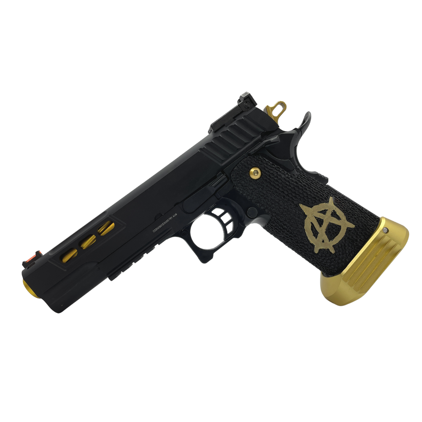 Benutzerdefinierte Anarchy Gold Switch G/E Hi-Capa 5.1 Gaspistole – Gel Blaster