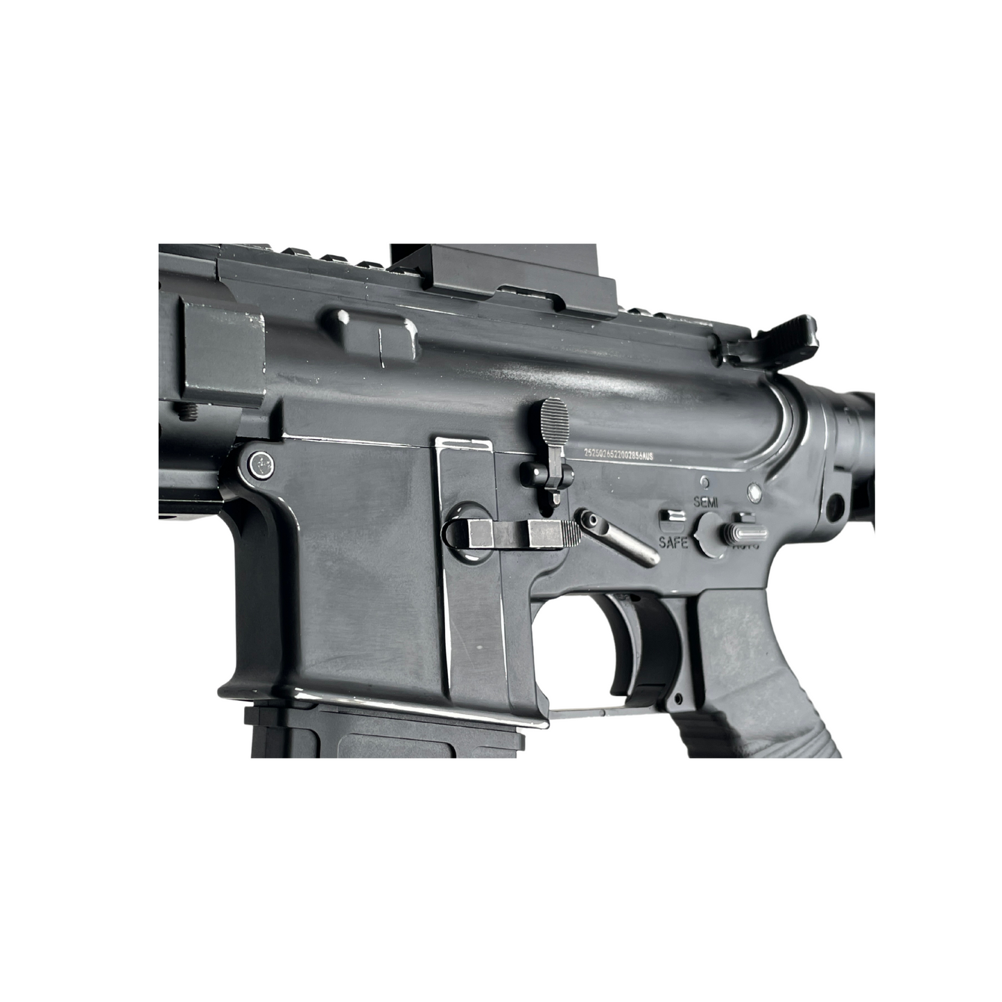 Benutzerdefiniertes „Battle Worn“ realistisches Cobra Gas Blow Back Gewehr – Gel Blaster