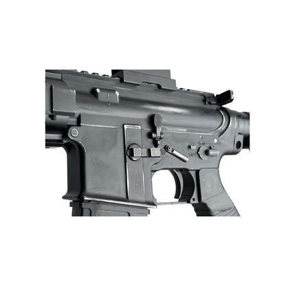 Benutzerdefiniertes „Battle Worn“ realistisches Cobra Gas Blow Back Gewehr – Gel Blaster