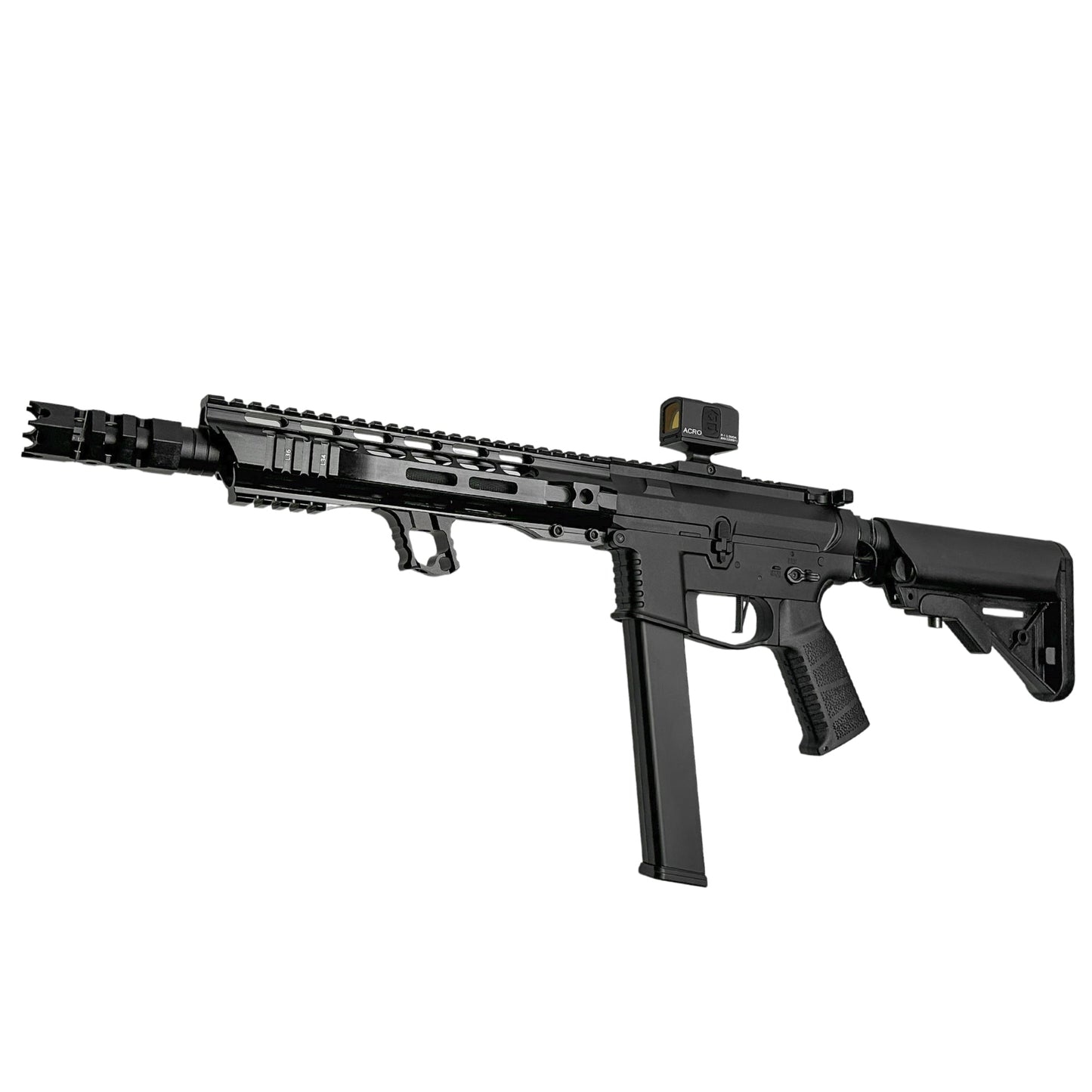 „Fennec-45“ MilSim Comp Stage 4 GBG Custom – Gel Blaster (Metall)