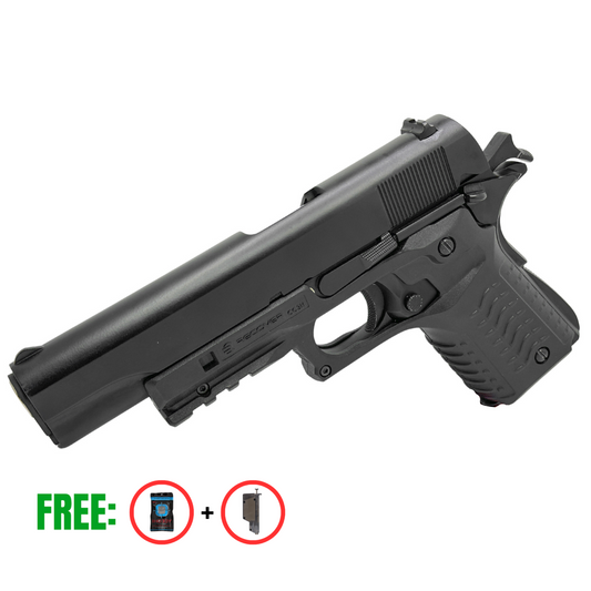 Holen Sie sich die lizenzierte Comp 1911 Green Gas Pistole zurück