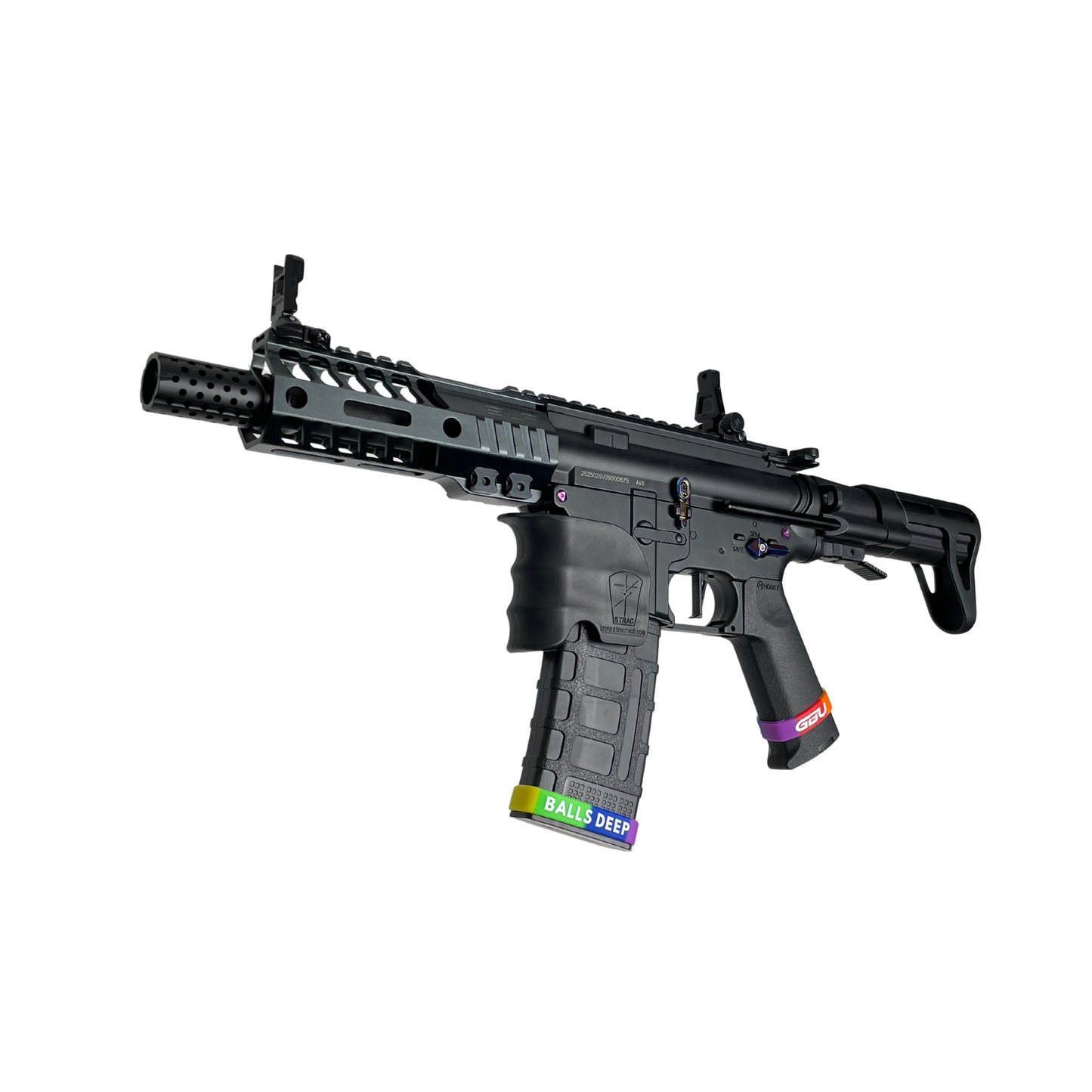 „Illusion“ CQB Comp GBG Custom – Gel Blaster (Metall)
