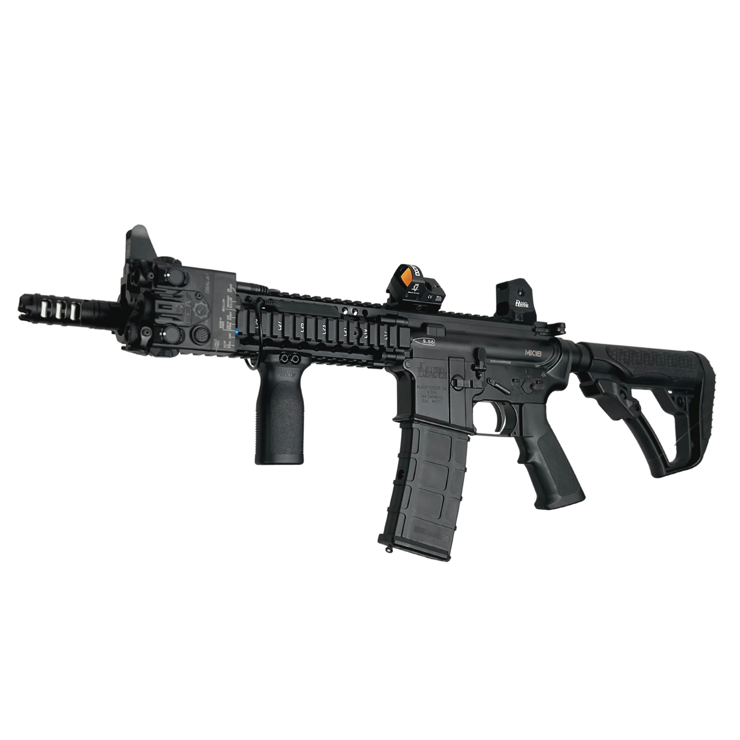 Kundenspezifisches GBBR MK18 Marksman Gas Blow Back Gewehr – Gel Blaster