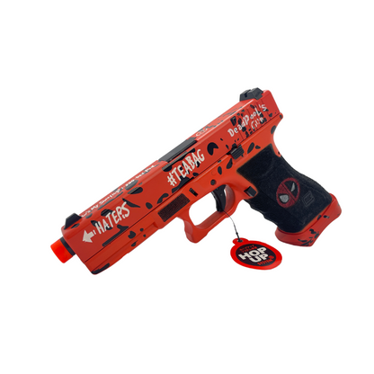 Double Bell Deadpool G17 Metall-Gas-Blowback-Pistole – Gel-Blaster