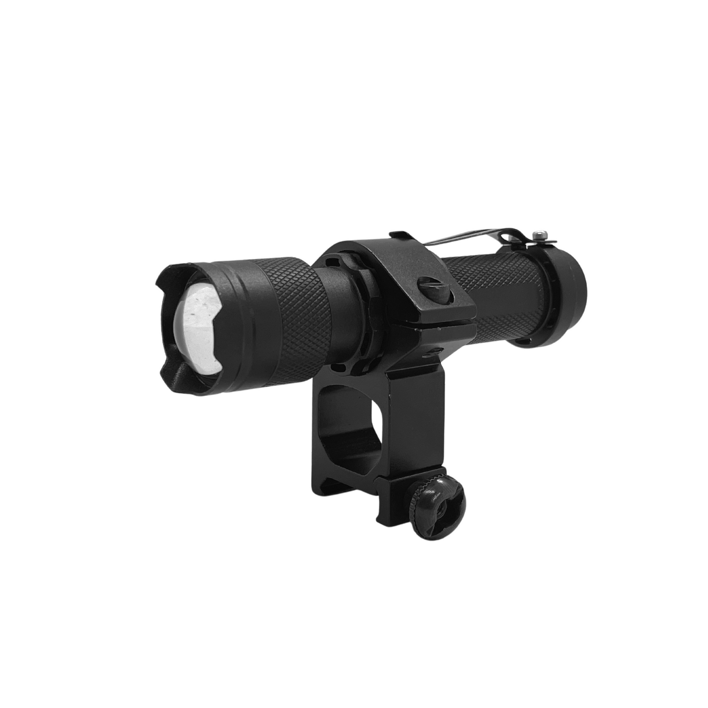 Taktische Taschenlampe aus Aluminium mit 2000 Lumen und 20-mm-Picatinny-Schiene