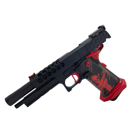 „Deadpool“ Custom GBG Hi-Capa 5.1 Gaspistole – Gel Blaster