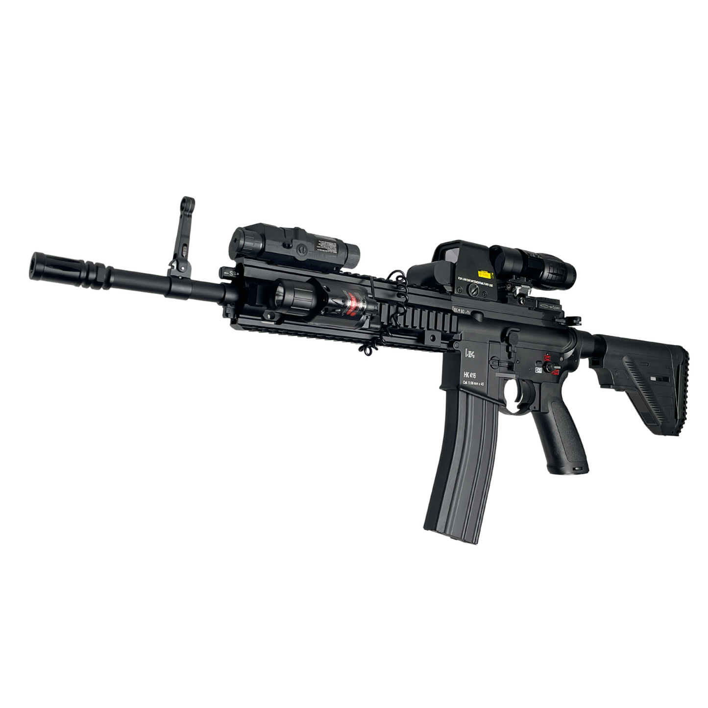 „HK416D Overwatch“ Comp GBG Custom – Gel Blaster (Metall)