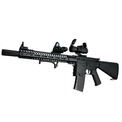 „DMR Assassin“ MilSim Comp GBG Custom – Gel Blaster (Metall)