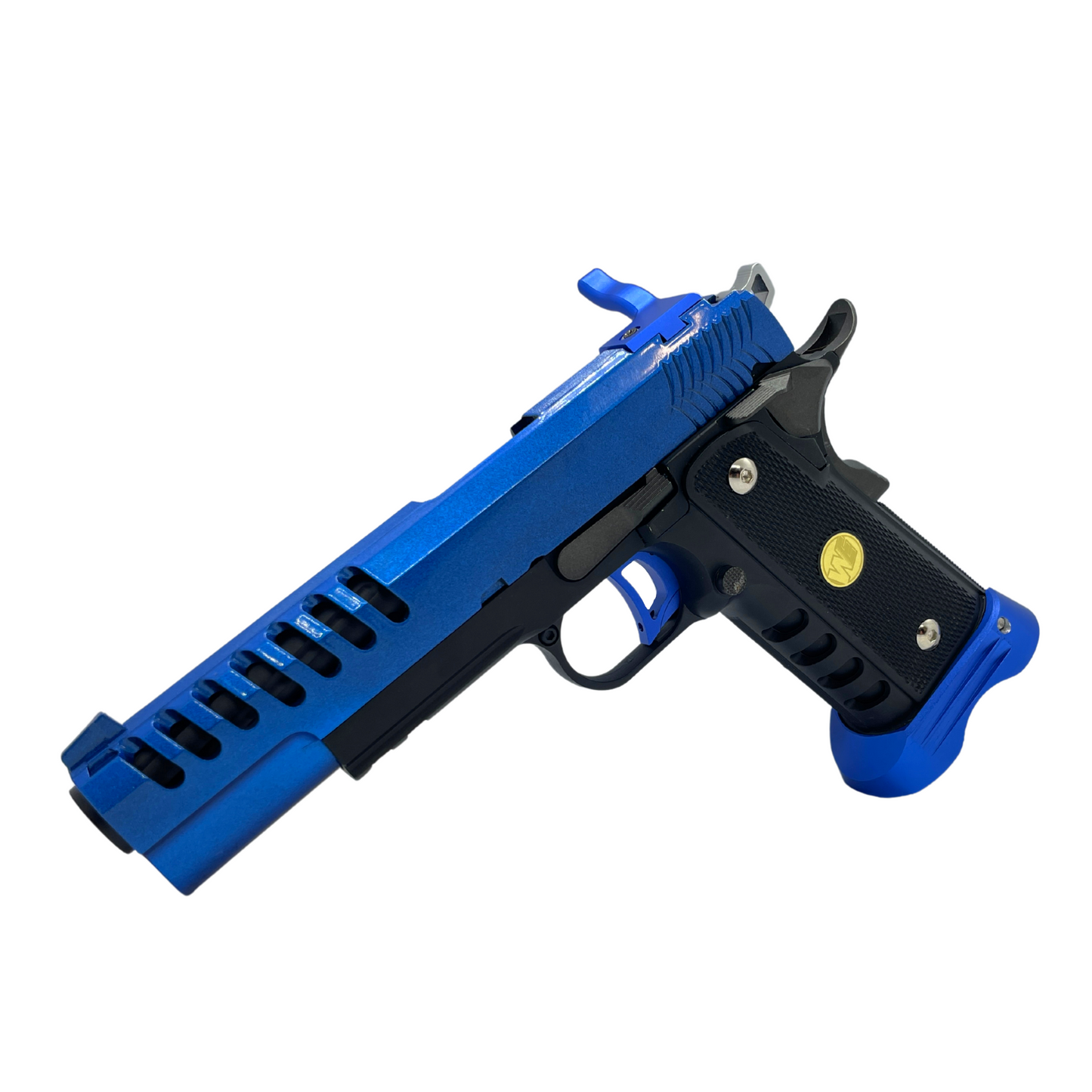 „Big Blue“ WETECH Custom GBG 5.1 Hi-Capa Pistole – Gel Blaster