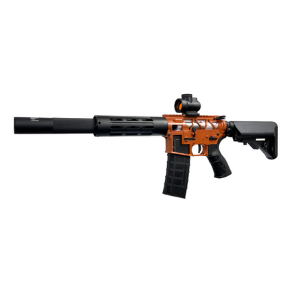 „Orange M4“ GBG Custom – Gel Blaster (Metall)