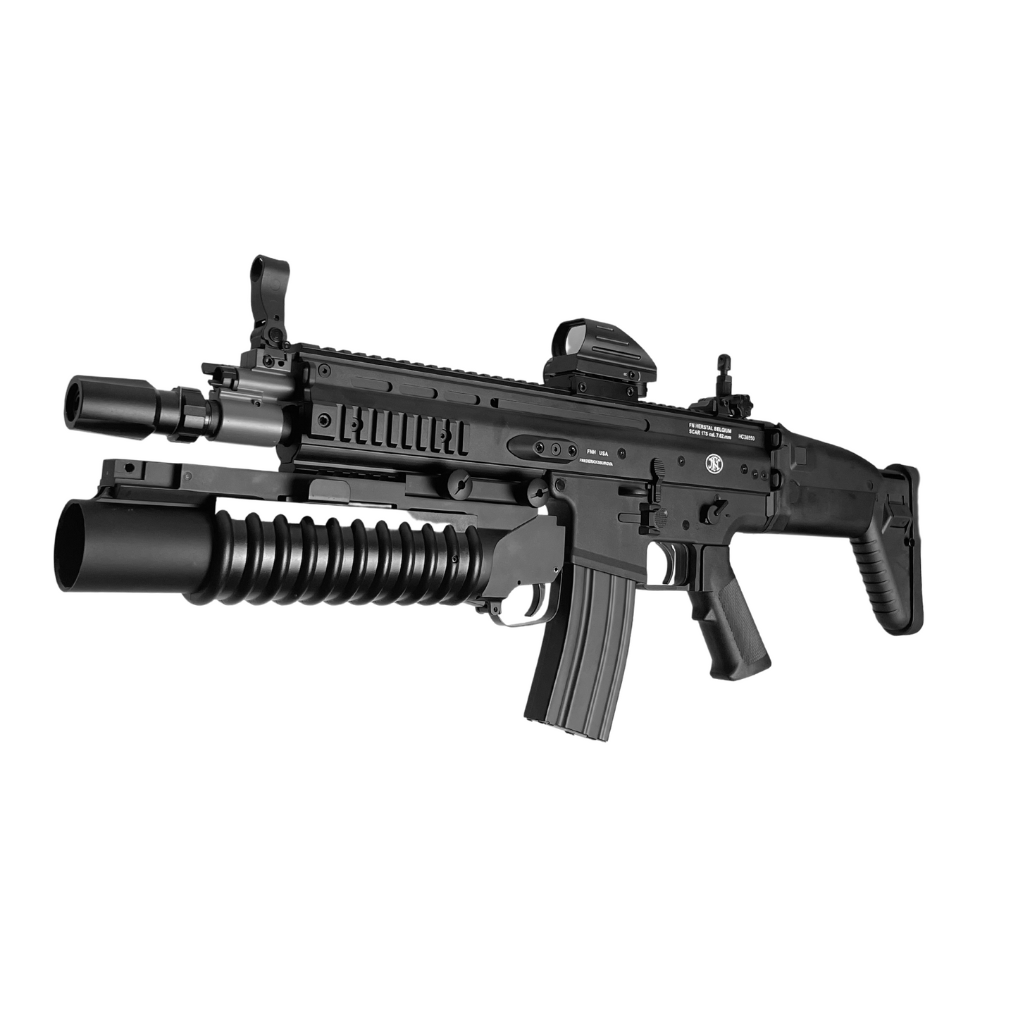 „Forever Scarred“ Milsim GBG Custom – Gel Blaster (Metall)