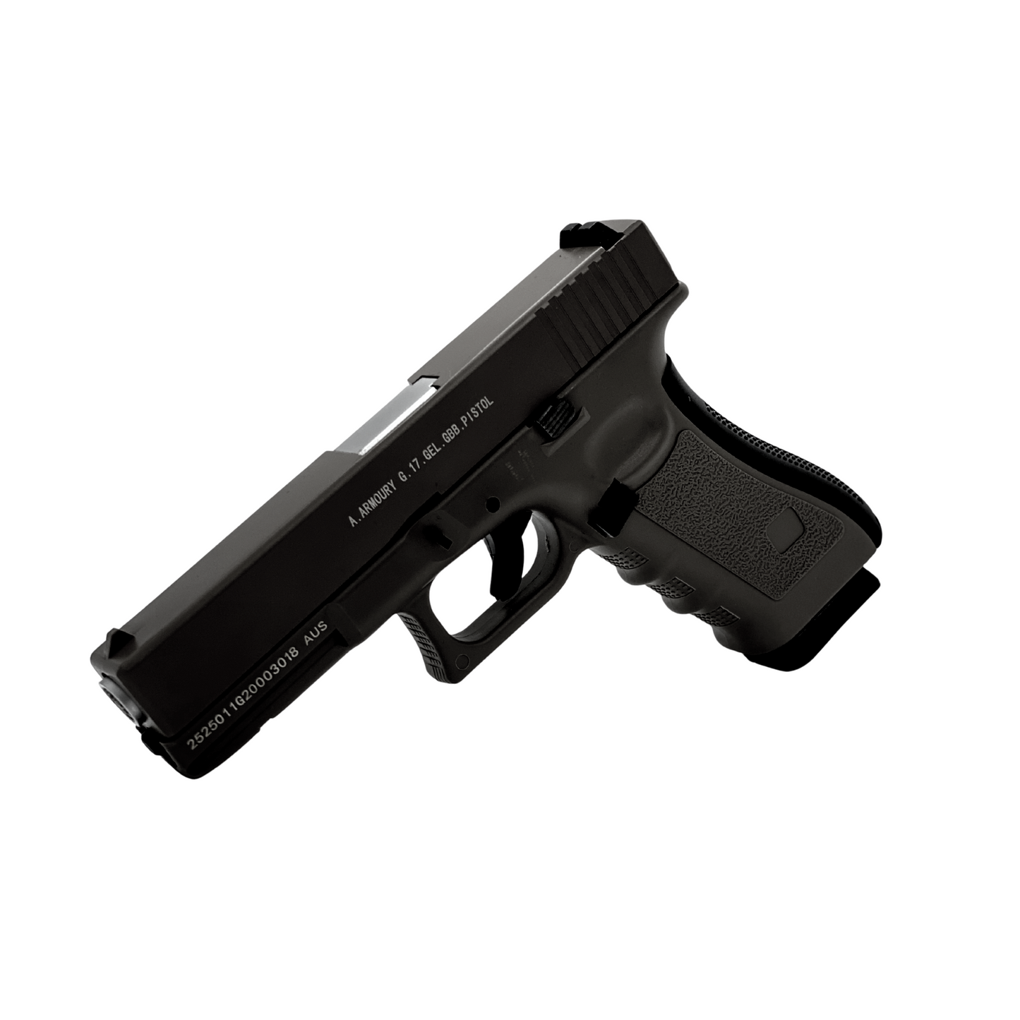 Glock 17 Metal Gas Blowback Pistole – Gel Blaster (SCHWARZ)