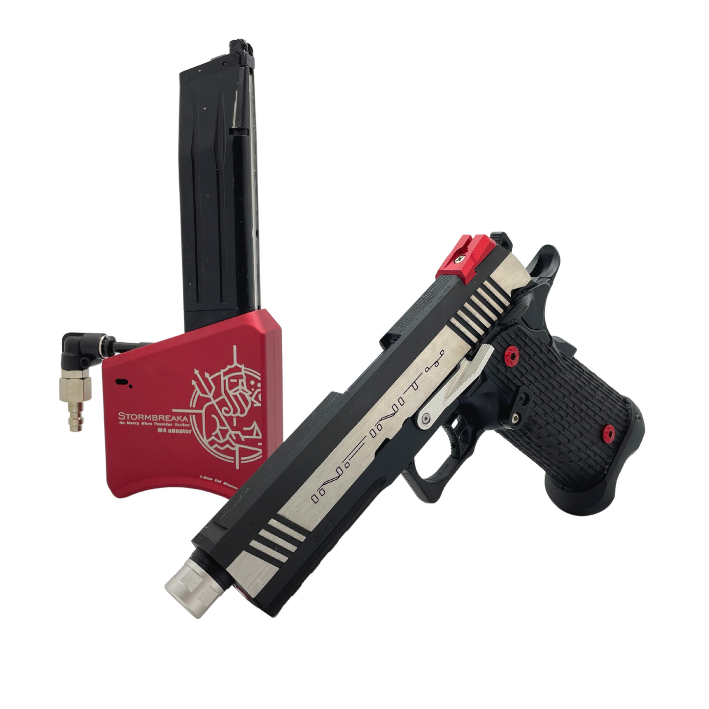 „Beast Mode“ 1 von 1 4.3 Hi-Capa HPA Pistolenset – Gel Blaster