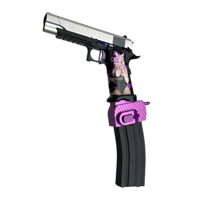 „Belle Delphine“ 1 von 1 Custom Competition Hi-Capa Gaspistole HPA Kit – Gel Blaster