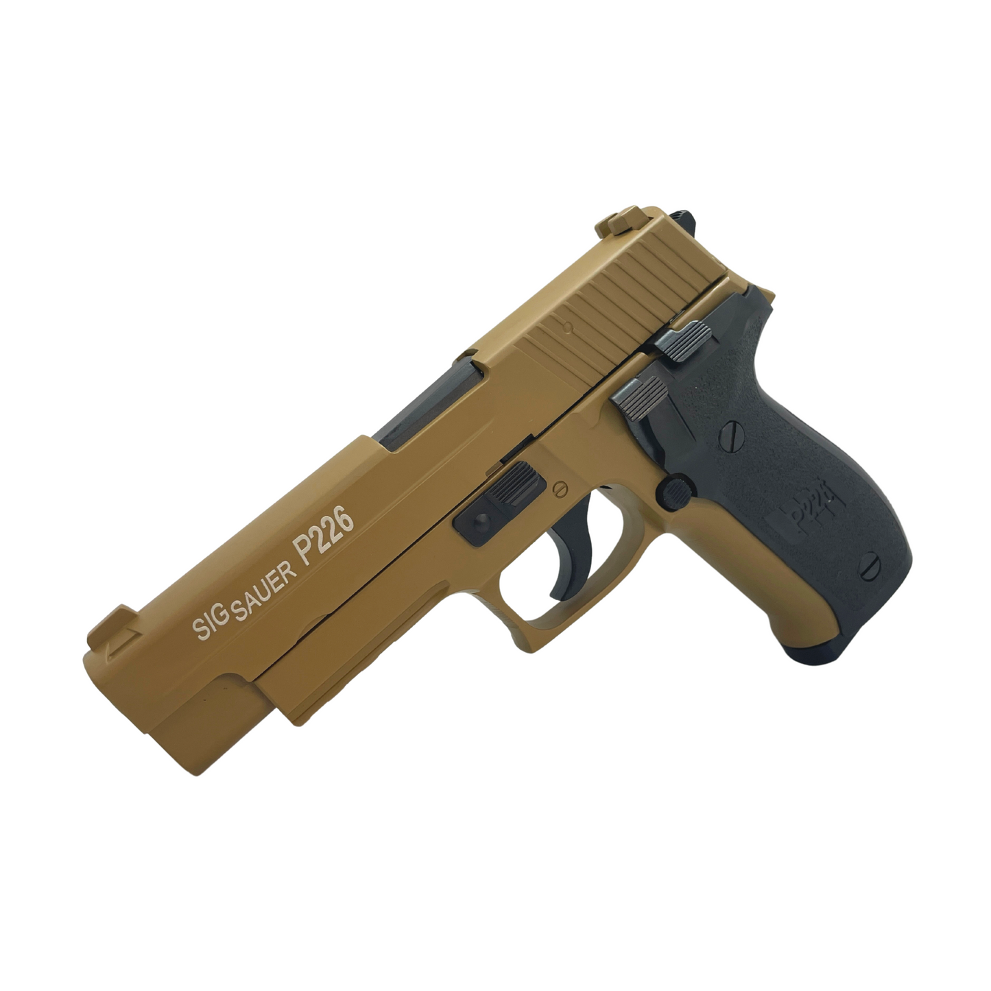 P226 SIG SAUER Double Bell Metal Green Gas Blowback Pistole – Gel Blaster