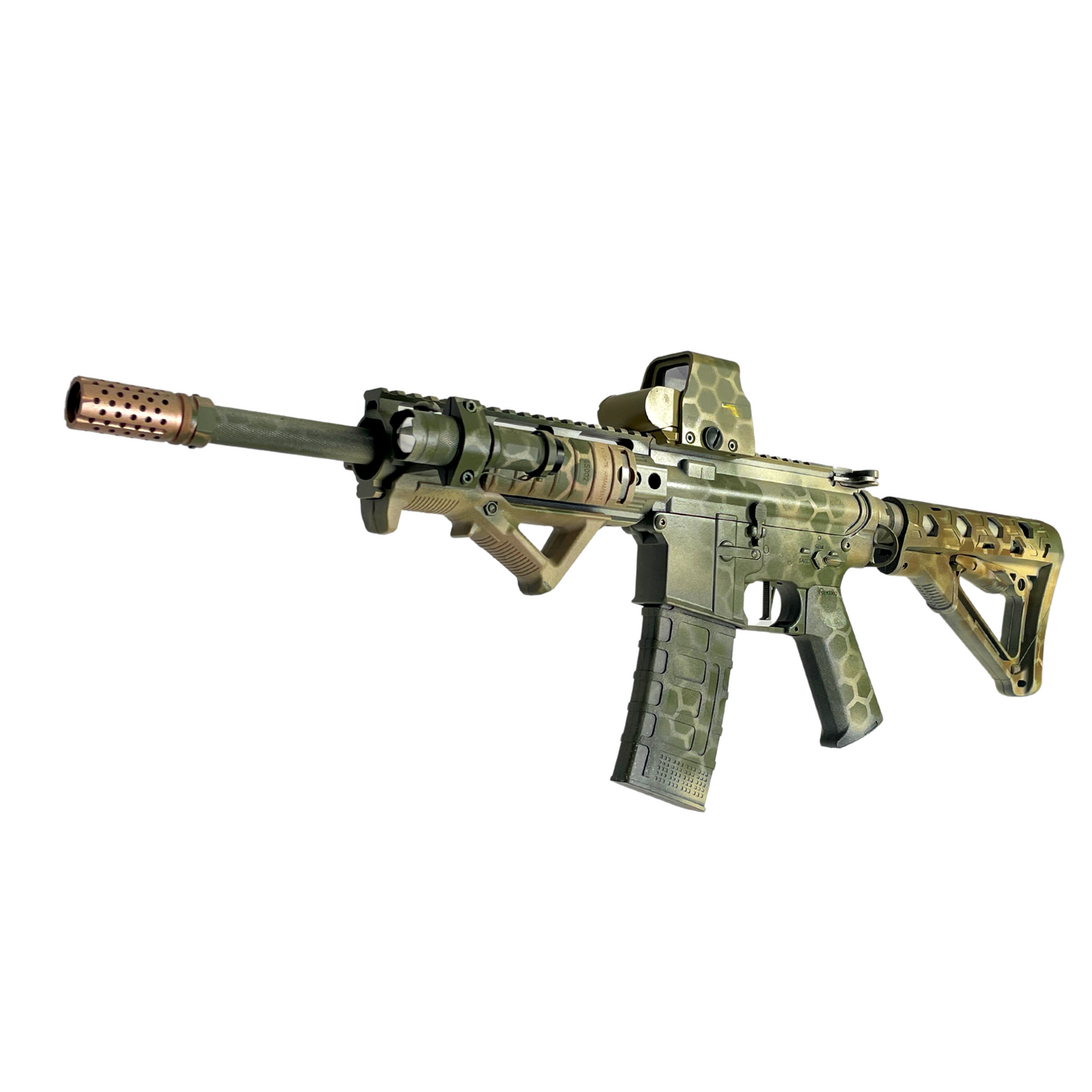 „Bush-Hex Assassin“ Comp GBG Custom – Gel Blaster (Metall)