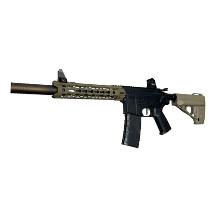 Benutzerdefinierter „Slayer“ taktischer M4 (Metall) Gel Blaster