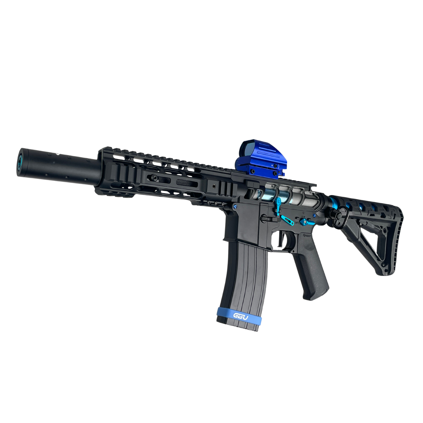 „Arctic Chill“ GBG Custom – Gel Blaster (Metall)