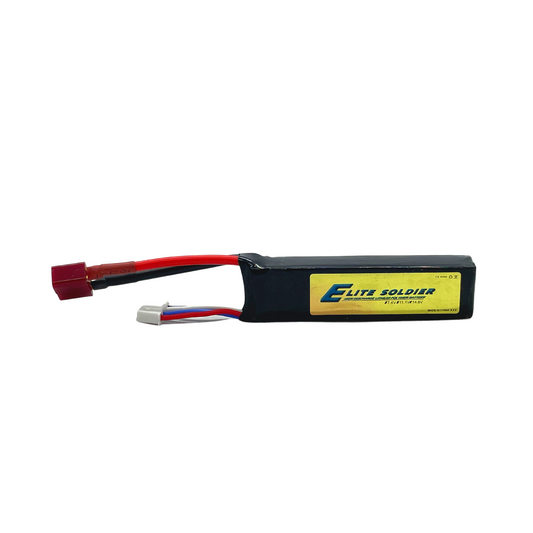 Elite Soldier 11,1 V Short Cell High Discharge 2000 mAh Akku (Deans Plug, JST Plug, Mini Tamiya)