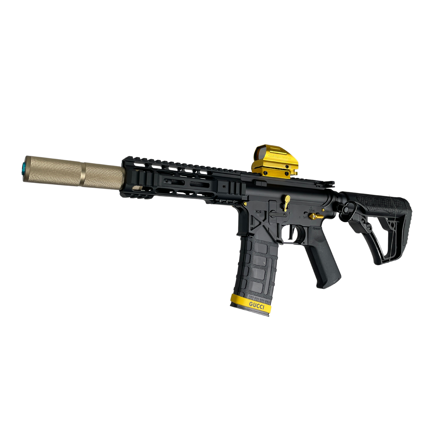 „M4 Luxury“ GBG Custom – Gel Blaster (Metall)