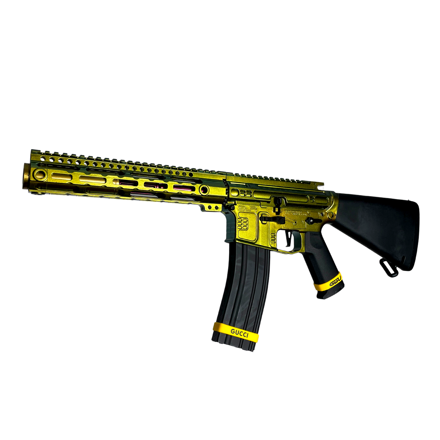 „GREEN GVNG“ 1 von 1 GBG Custom – Gel Blaster