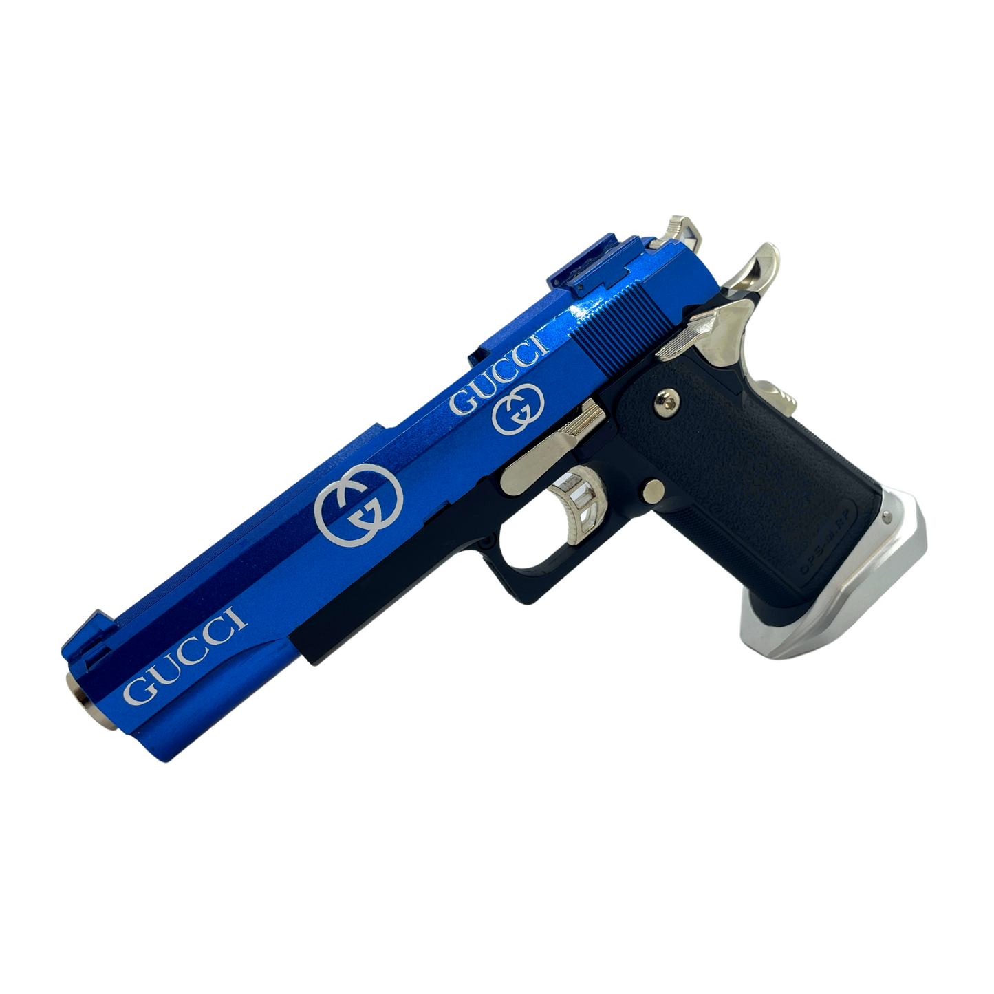 „Blue GVCCI“ G/E Hi-Capa 5.1 Gaspistole – Gel Blaster