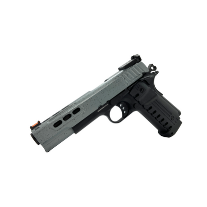 Gun Metal Grey lackierte G/E 3368 Hi-Capa 5.1 Gaspistole – Gel Blaster