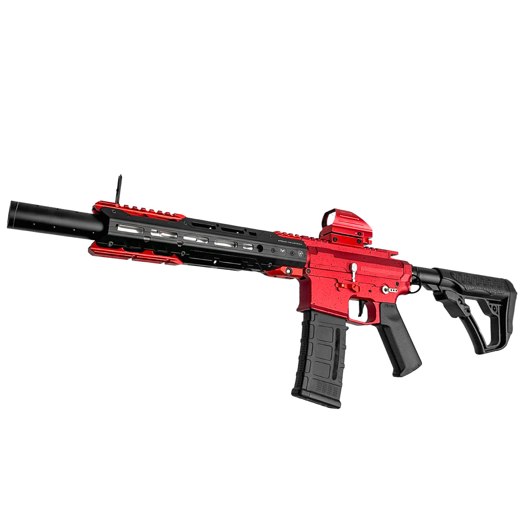 „Retro Red Redemption“ Exklusives GBG Custom – Gel Blaster (Metall)